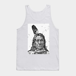 RED CLOUD ink portrait.1 Tank Top